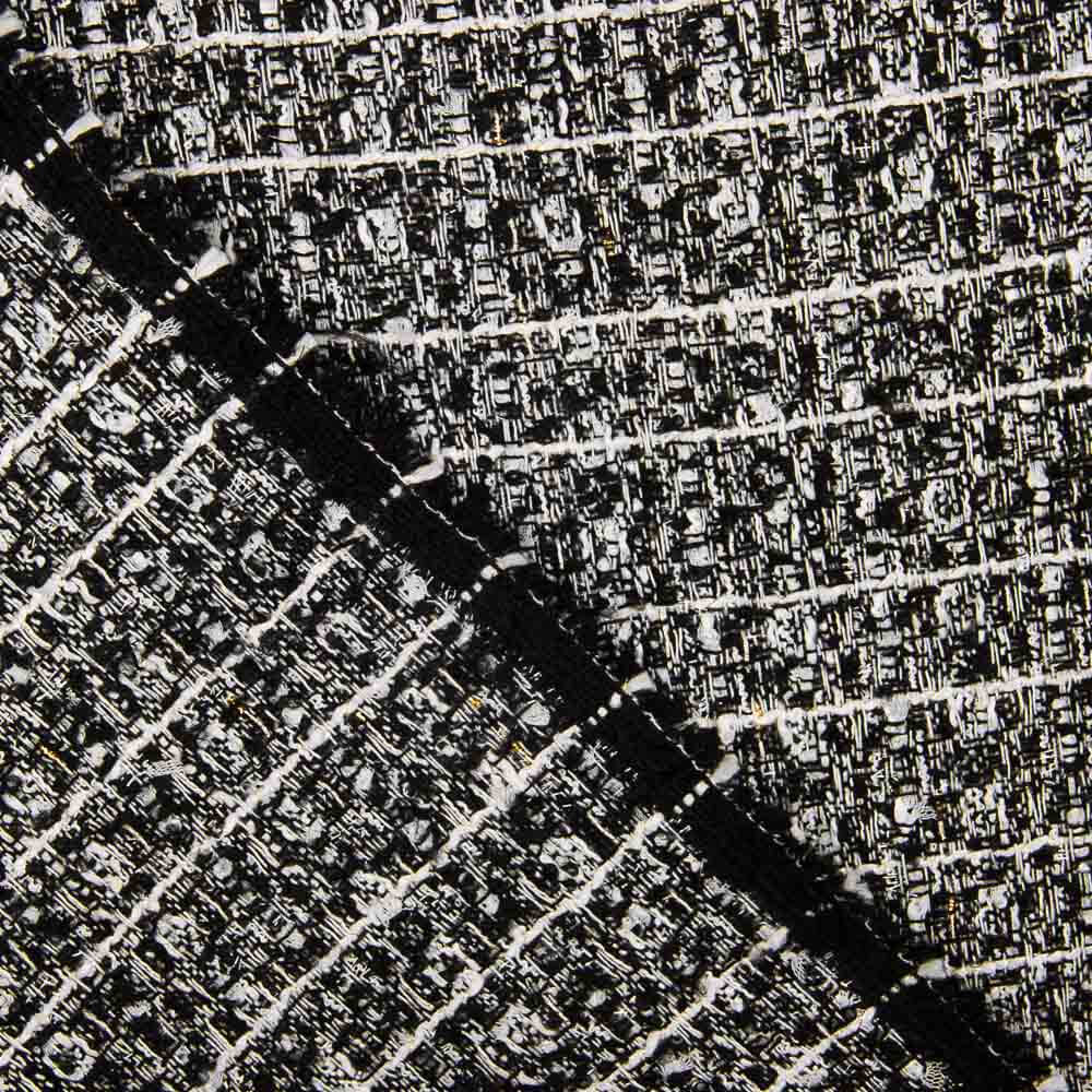 Chanel Lurex Bicolor Preto - Ribes y Casals