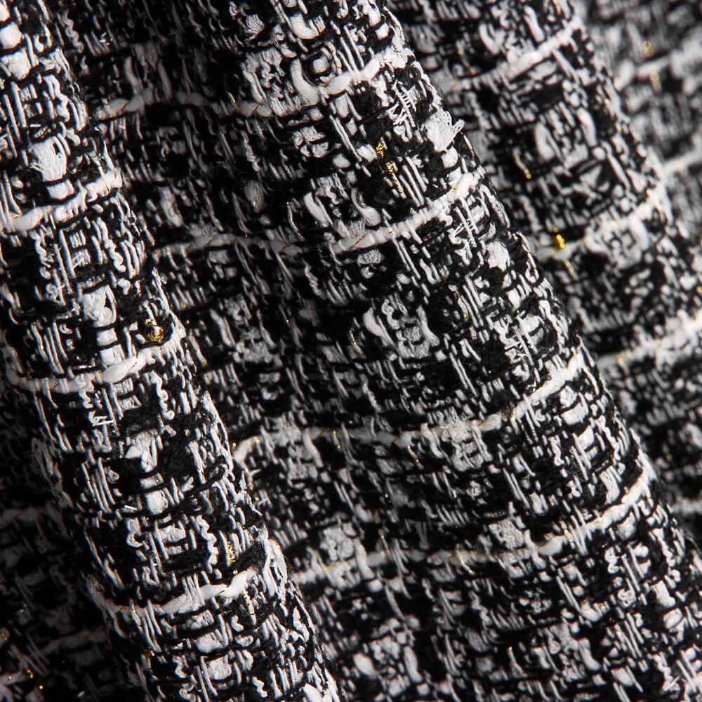 Chanel Lurex Bicolor Preto - Ribes y Casals