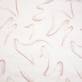 Cortina Bordada Penas Rosa - Ribes y Casals