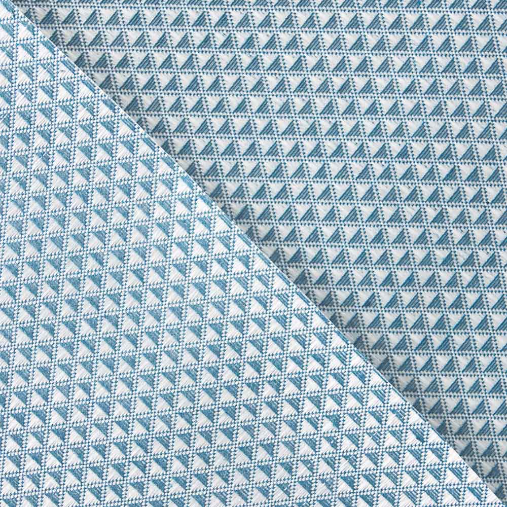 Toalha de Mesa Resinada Antimanchas Losango Hikari Azul - Ribes y Casals