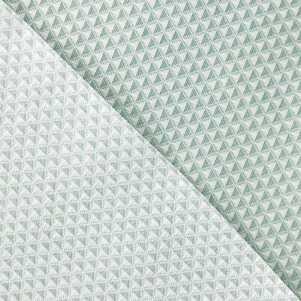 Toalha de Mesa Resinada Antimanchas Losango Hikari Verde Aqua - Ribes y Casals