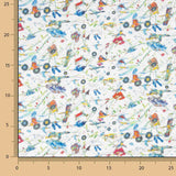 Acolchoado Algodão Estilo Liberty com Forro Preto - Ribes y Casals