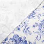 Toalhas de Mesa Antimanchas Floral Azul Clássico - Ribes y Casals