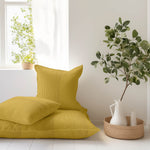 Estofos em veludo de bombazina Mostarda - Ribes y Casals