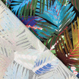 Viscose Estampado Palmas Azuis - Ribes y Casals