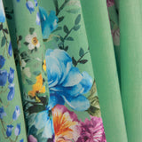 Rústico Estampado Floral Verde - Ribes y Casals