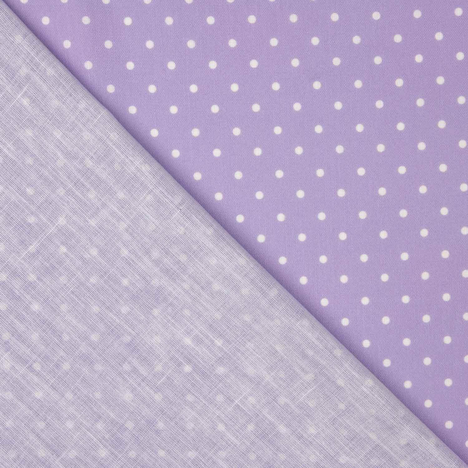 Rústico Estampado Lunar 4 mm Malva - Ribes y Casals