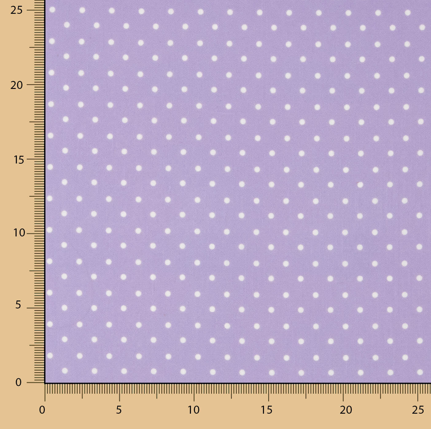 Rústico Estampado Lunar 4 mm Malva - Ribes y Casals