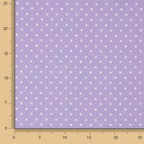 Rústico Estampado Lunar 4 mm Malva - Ribes y Casals