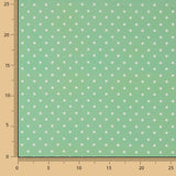 Rústico Estampado Lunar 4 mm Verde - Ribes y Casals