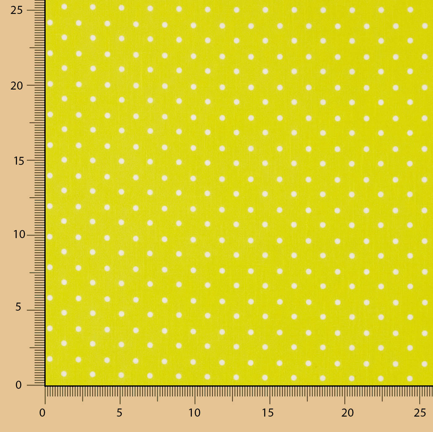 Rústico Estampado Lunar 4 mm Lima - Ribes y Casals