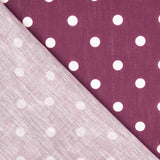 Rústico Estampado Lunar 15 mm Bordô - Ribes y Casals