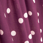 Rústico Estampado Lunar 15 mm Bordô - Ribes y Casals