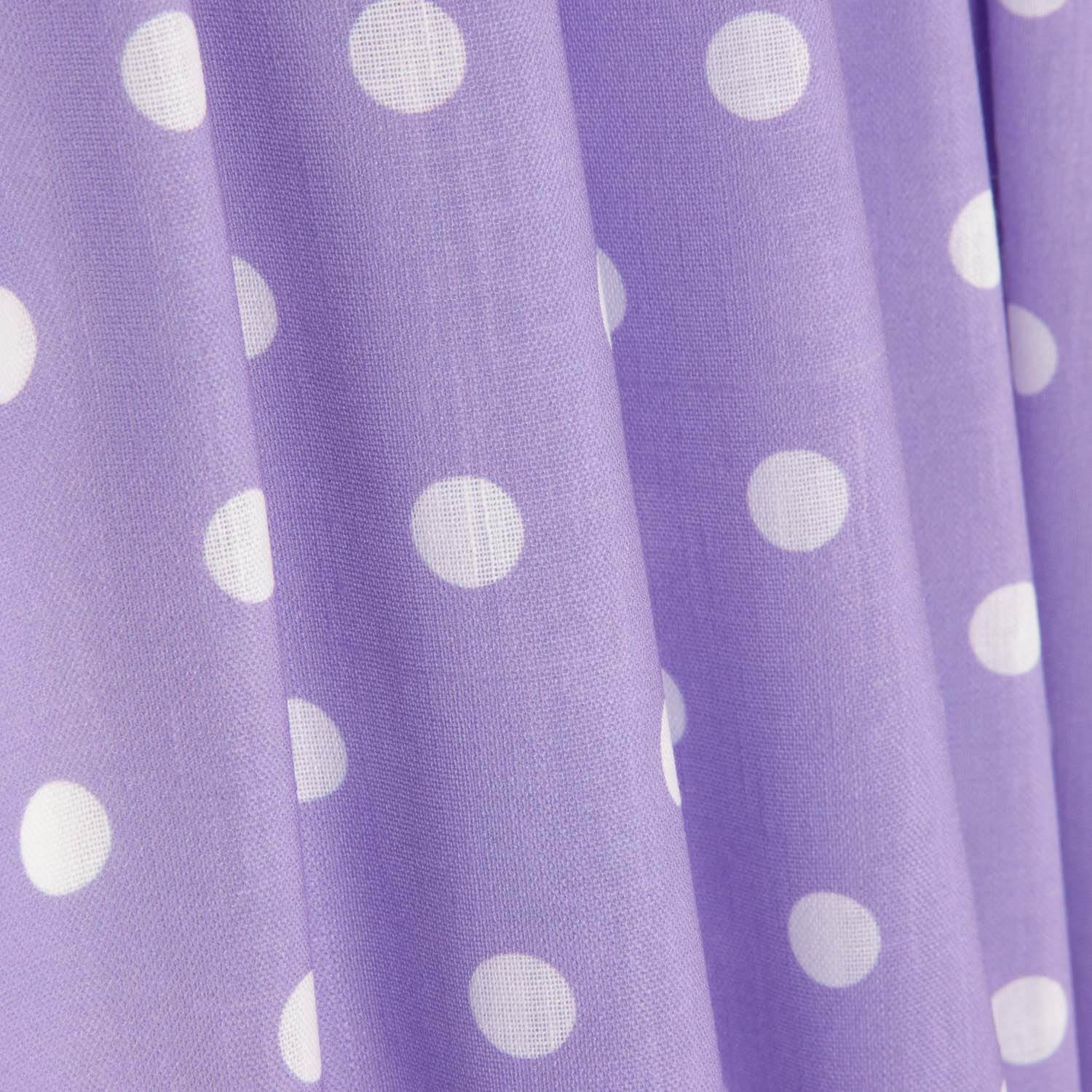 Rústico Estampado Lunar 15 mm Malva - Ribes y Casals