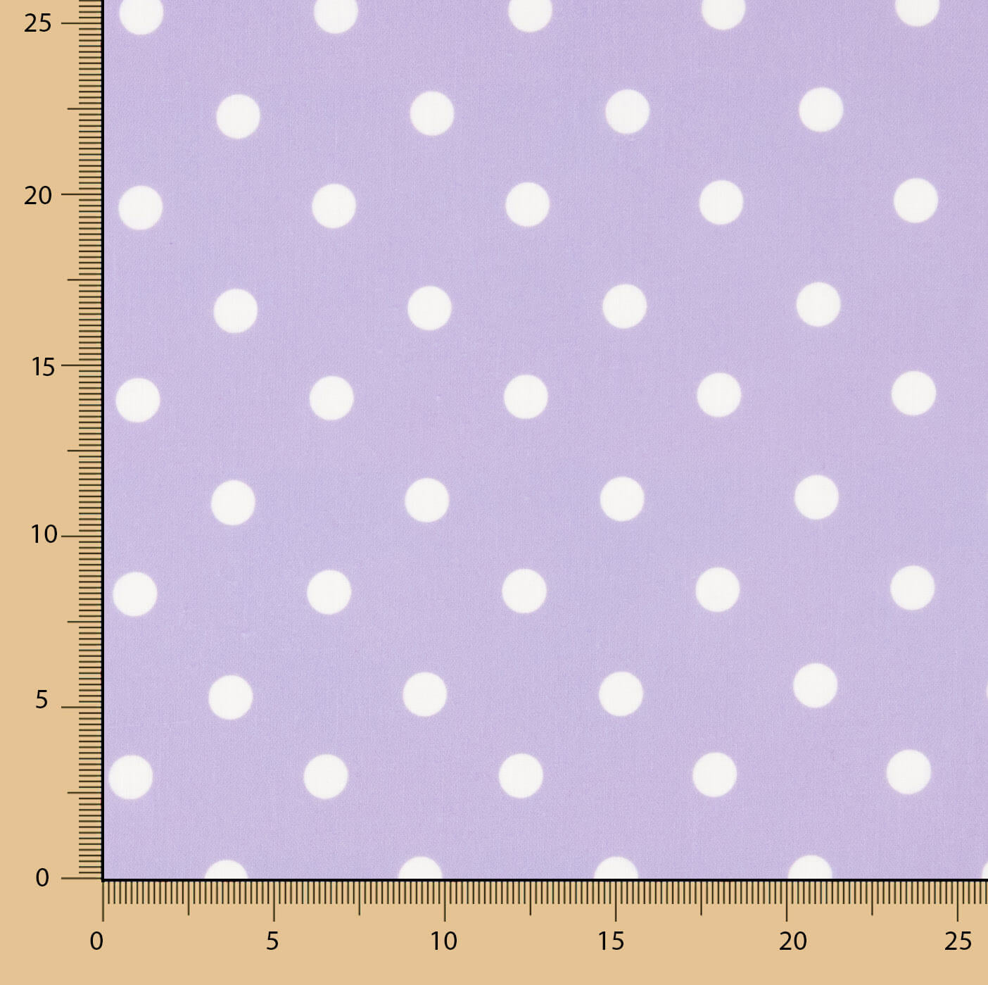 Rústico Estampado Lunar 15 mm Malva - Ribes y Casals