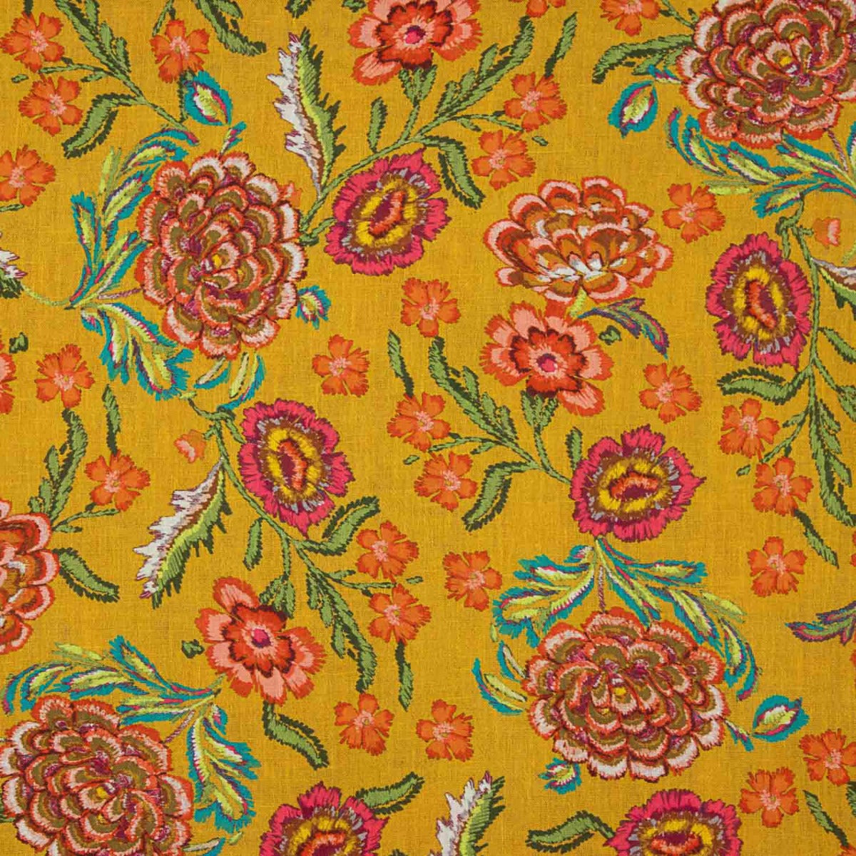 Retal Tela Rústico Estampado Manila Albero 105x140 cm - Ribes y Casals