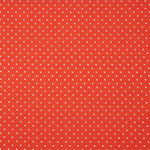 Tecido Rústico Estampado Bolinhas 3mm Vermelho - Ribes y Casals