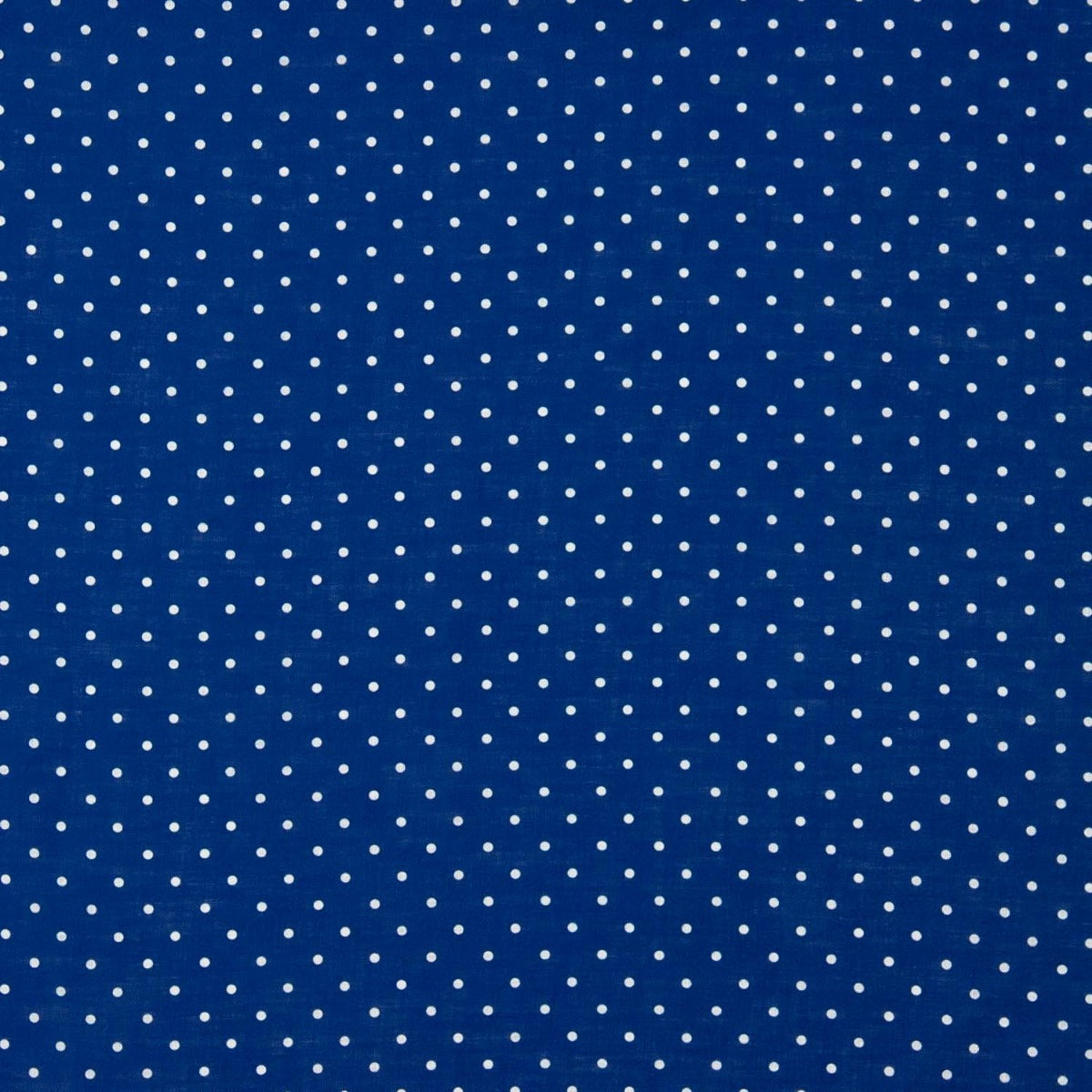 Tecido Rústico Estampado Bolinhas 3mm Azul - Ribes y Casals