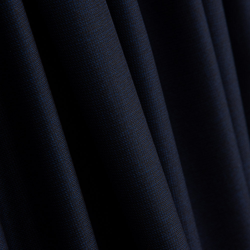 Lana Fría Jaspeado Negro-Marino - Ribes y Casals