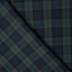 Camisería Algodón Tartán Verde Oscuro - Ribes y Casals