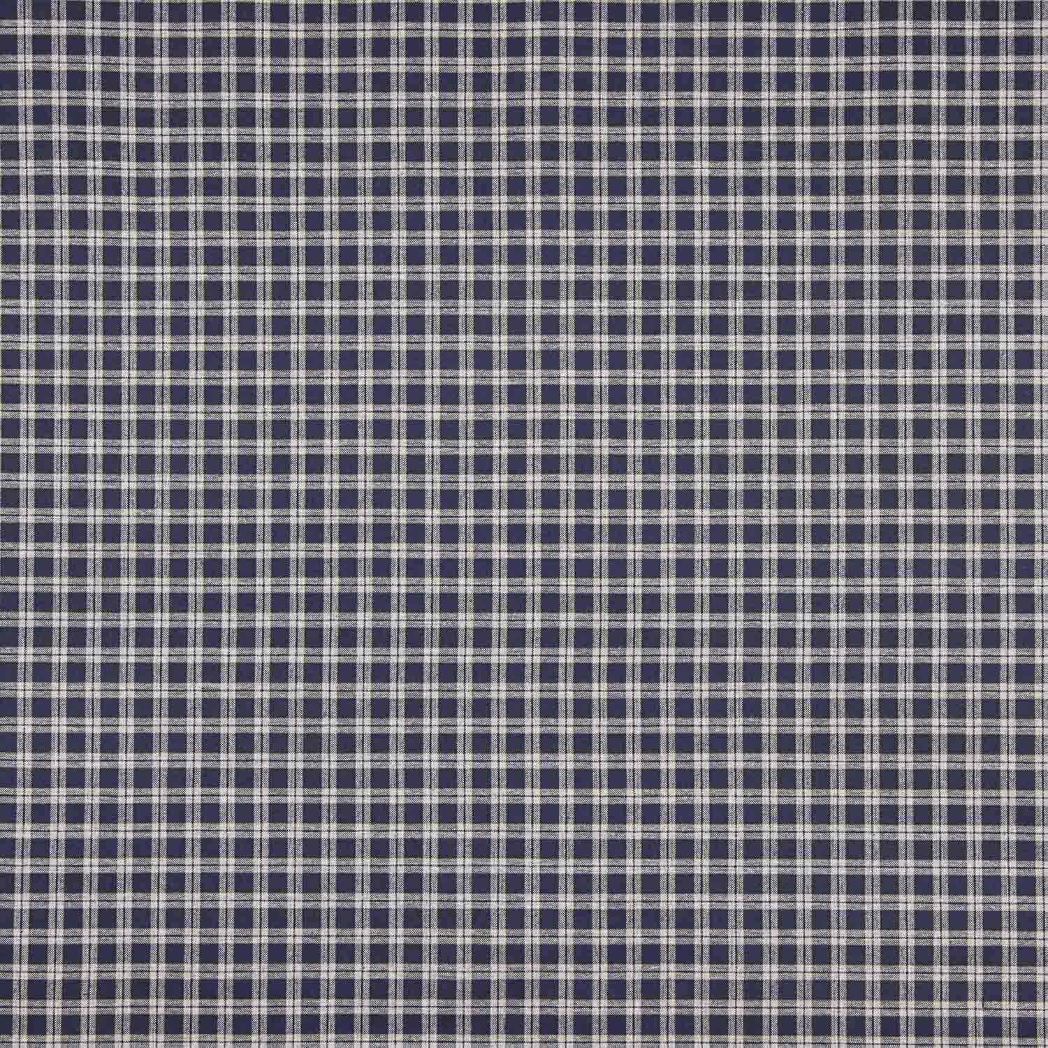 Viyela Quadro Boston Marinho-Cinza - Ribes y Casals