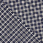 Viyela Quadro Boston Marinho-Cinza - Ribes y Casals