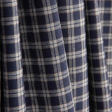 Viyela Quadro Boston Marinho-Cinza - Ribes y Casals