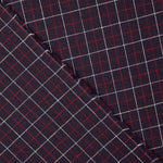 Viyela Quadro Noruega Marinho-Vermelho - Ribes y Casals