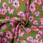 Cetim Seda Natural Asti Verde - Ribes y Casals