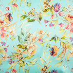 Cetim Seda Natural Cremona Azul - Ribes y Casals