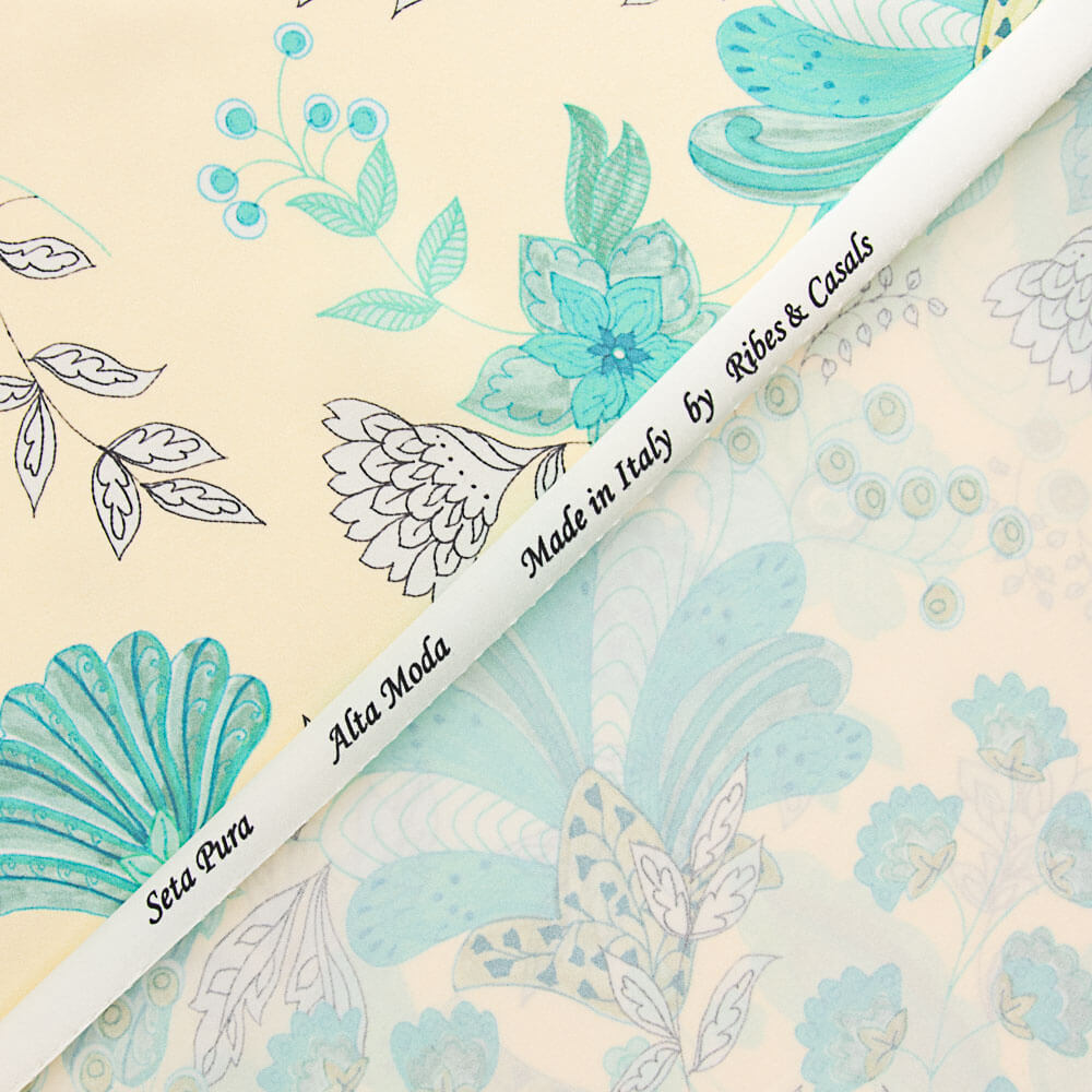 Cetim Seda Natural Alberobello - Ribes y Casals