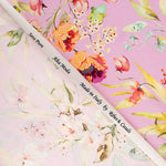 Cetim Seda Natural Cremona Magenta - Ribes y Casals