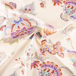 Twill Seda Natural Butterfly - Ribes y Casals