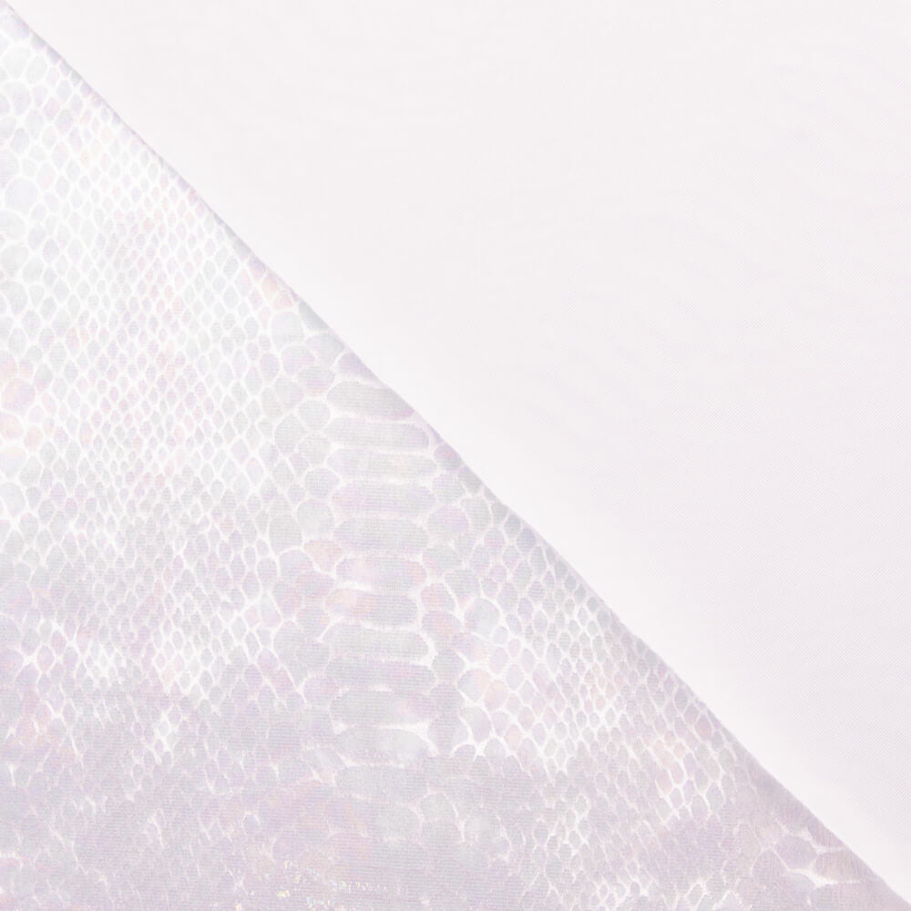 Veludo Spandex Cobra Branco - Ribes y Casals