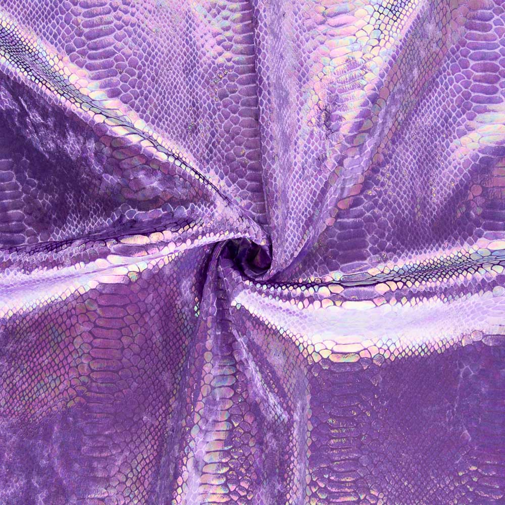 Veludo Spandex Cobra Roxo - Ribes y Casals