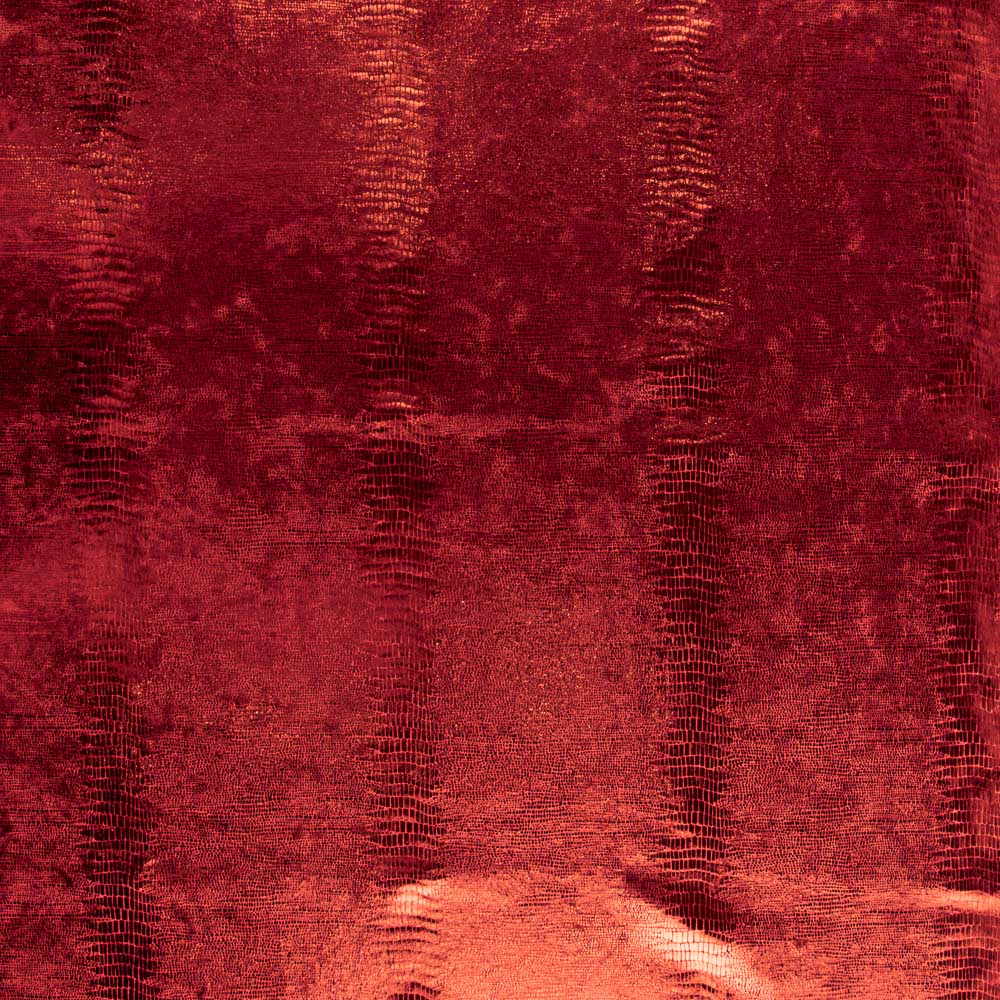 Veludo Spandex Lagarto Vermelho - Ribes y Casals
