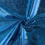 Veludo Spandex Lagarto Azul Royal - Ribes y Casals