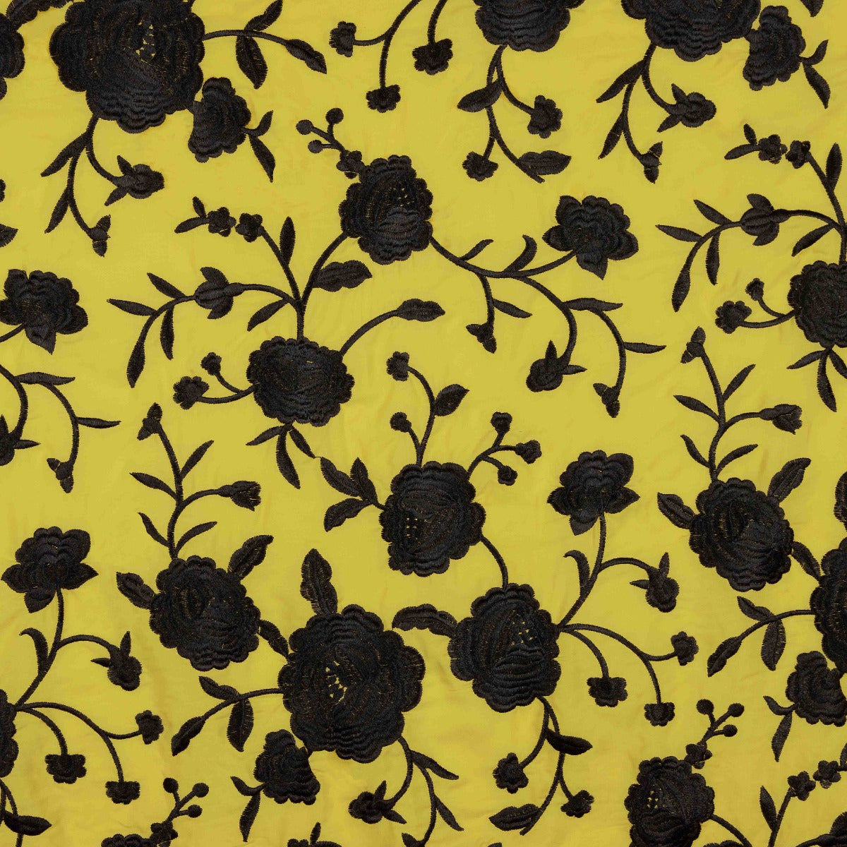 Mantón Bordado Negro Tencel Albero - Ribes y Casals