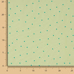 Crepe Poliéster Muito Caimento Bolinhas Mini Verde - Ribes y Casals
