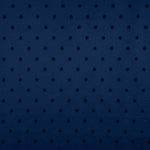 Jacquard Bolinhas Bicolor Marinho - Ribes y Casals