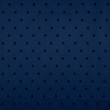Jacquard Bolinhas Bicolor Marinho - Ribes y Casals