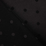 Jacquard Bolinhas Bicolor Preto - Ribes y Casals