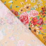 Popeline Flamenca Floral Estampada Albero - Ribes y Casals