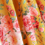 Popeline Flamenca Floral Estampada Albero - Ribes y Casals