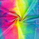 Lycra Tie Dye Lurex Fúcsia - Ribes y Casals