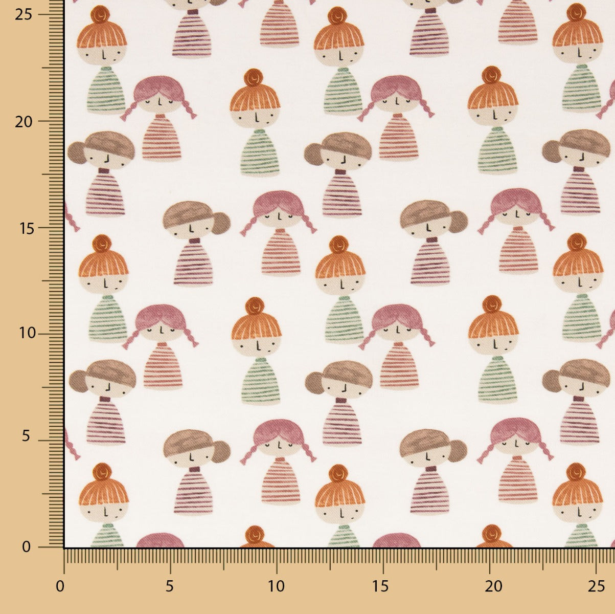Viyela Algodão Tonia Laranja - Ribes y Casals