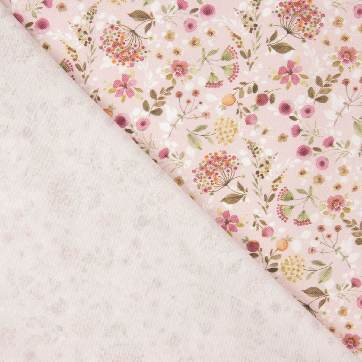 Viyela Algodão Flores de Ensueño Vermelho - Ribes y Casals