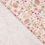 Viyela Algodão Flores de Ensueño Vermelho - Ribes y Casals