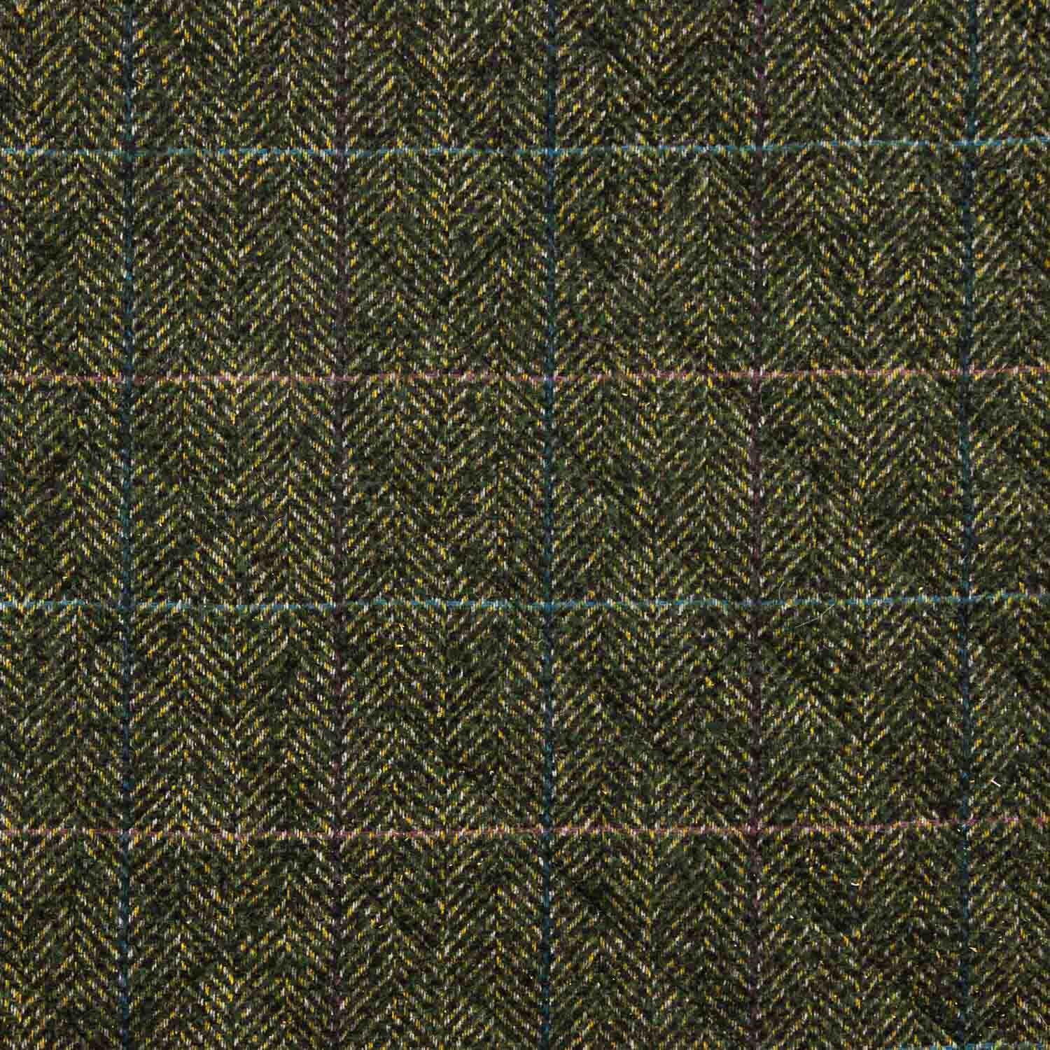 Acolchoado em lã espiga com forro iridescente - Ribes y Casals