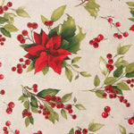 Loneta Navidad Flor de Pascua - Ribes y Casals